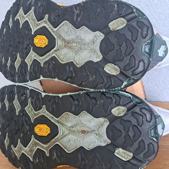 Hoka Speedgoat 5 Womens 8 Gray Trail Running Sneakers Breathable - Picture 13 of 14